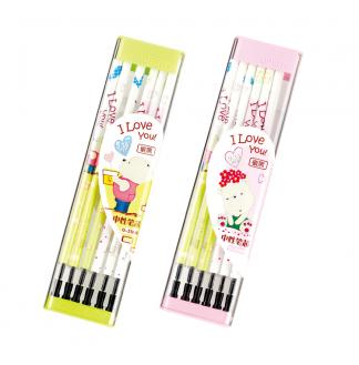 RS06系列塑料盒I Love You!0.38MM全针中性替芯
