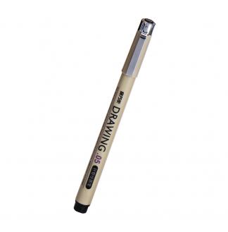 亮银夹专业0.4mm金属针管绘图笔