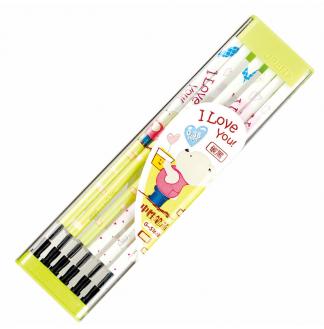 RS06系列塑料盒I Love You!0.38MM全针中性替芯