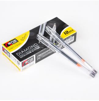 水晶头简约透明0.5mm全针配RS16系列芯拔帽中性