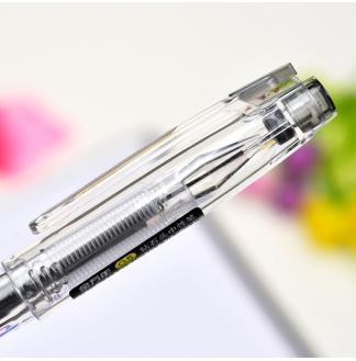水晶头简约透明0.5mm全针配RS16系列芯拔帽中性