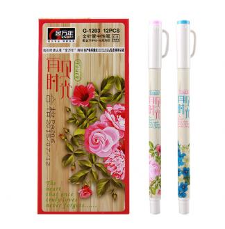 再见时光杯盖0.5mm全针配RS06系列芯中性笔
