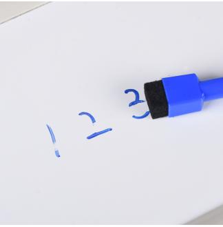 磁性板擦盖1.5mm小彩色笔8色套装白板笔