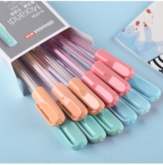 莫兰迪系0.5半针配RS02中油笔