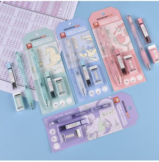 魁星点斗2B考试涂卡铅笔3件套装